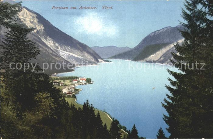 Pertisau Achensee Ortsansicht