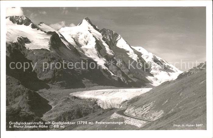 Grossglockner Strasse Pasterzenzunge Franz-Josephs-Hö