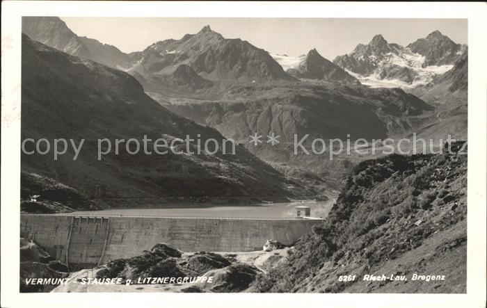 Vermuntstausee Litznergruppe