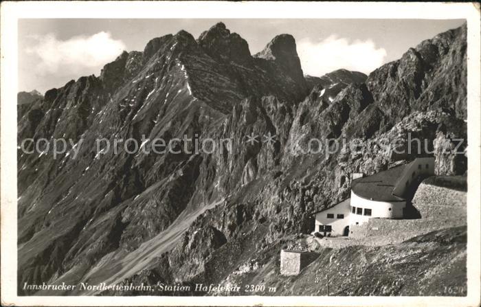 Innsbruck Nordkettenbahn Station Hafelekar