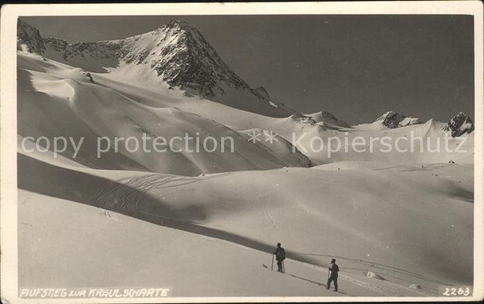 Tirol Region Aufstieg zur Kräulscharte