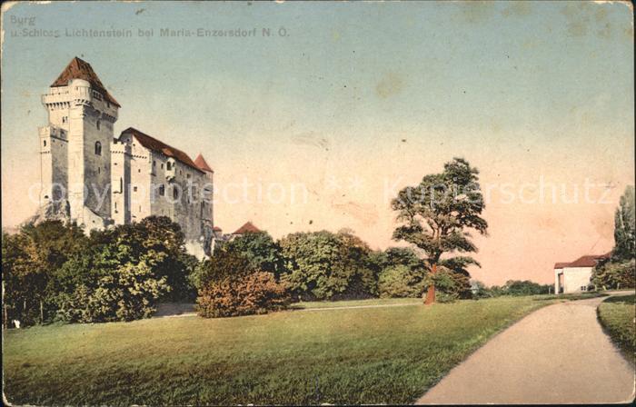 Maria Enzersdorf Burg Schloss Lichtenstein