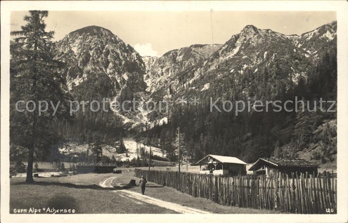 Achensee Gern Alpe