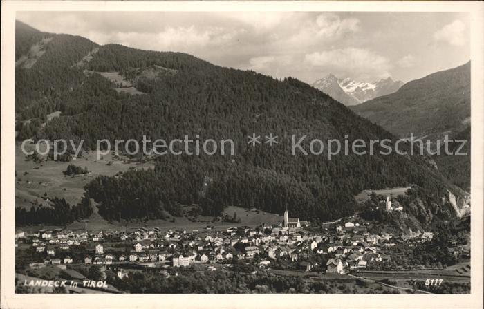 Landeck Tirol Ortsansicht