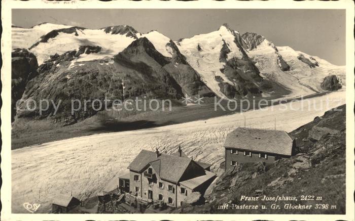 Grossglockner Franz Josefshaus Pasterze
