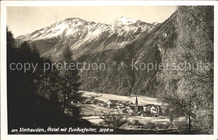 Umhausen Tirol oetztal Fundusfeiler
