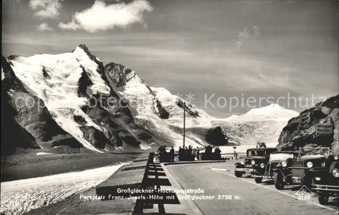 Grossglockner Hochalpenstrasse Parkplatz Franz-Josefs