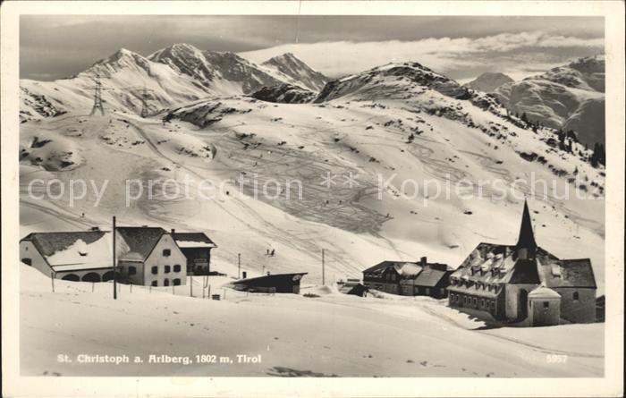 Christoph Arlberg St Ortsansicht