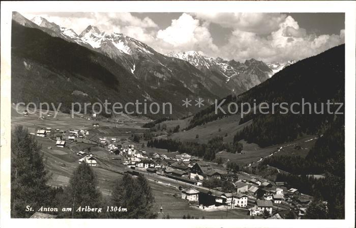 St Anton Arlberg Ortsansicht