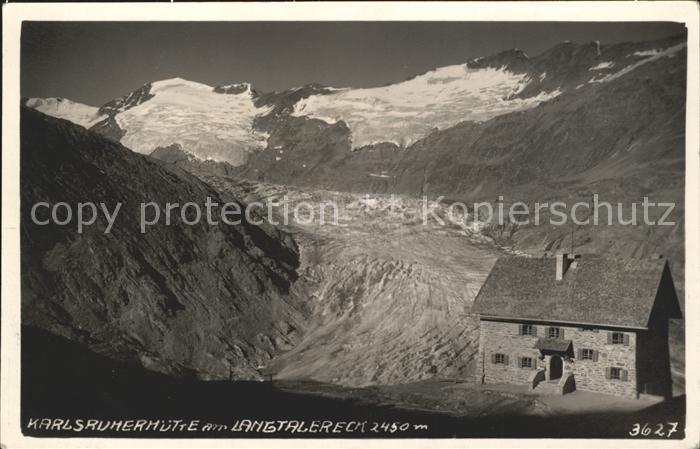 Obergurgl Soelden Tirol Karlsruherhütte Langtalereck