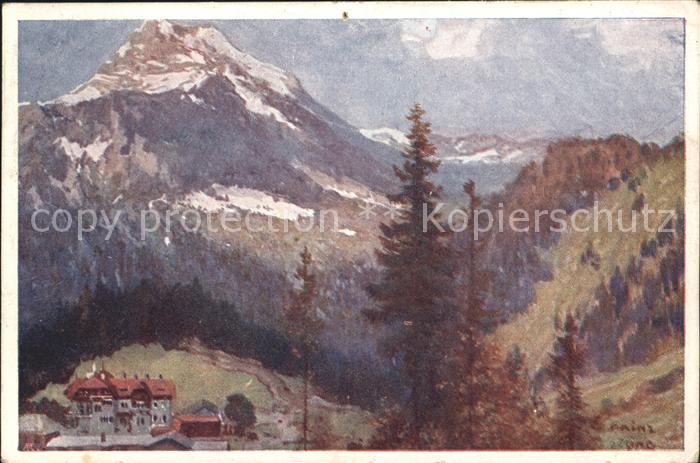 Goesing Otscher Kuenstlerkarte K Ludwig Prinz