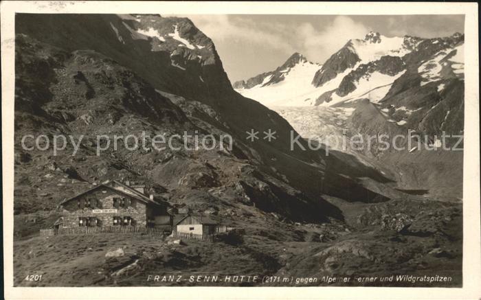 Franz Senn Huette Alpeiner Ferner Wildgratspitzen