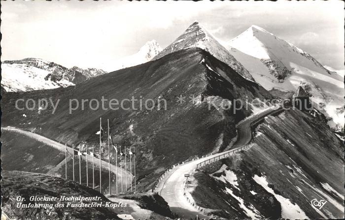 Grossglockner Hochalpenstrasse Umfahrung Fuschertörl-