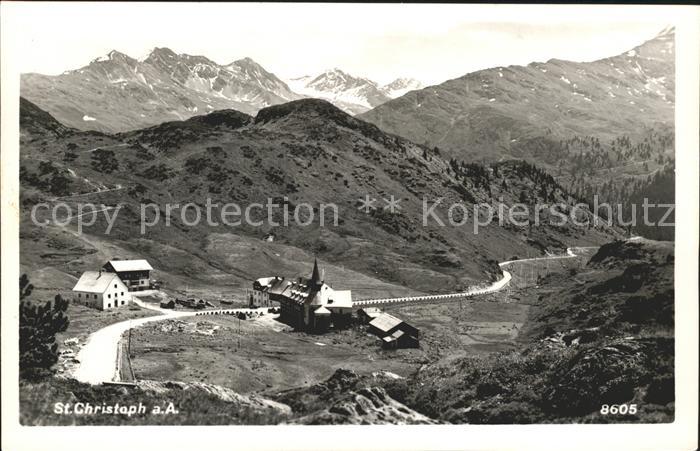 St Christoph Arlberg Ortsansicht