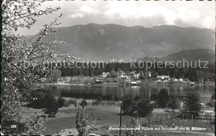 Villach Kaernten Magdaleneasee Gerlitzen Karnten