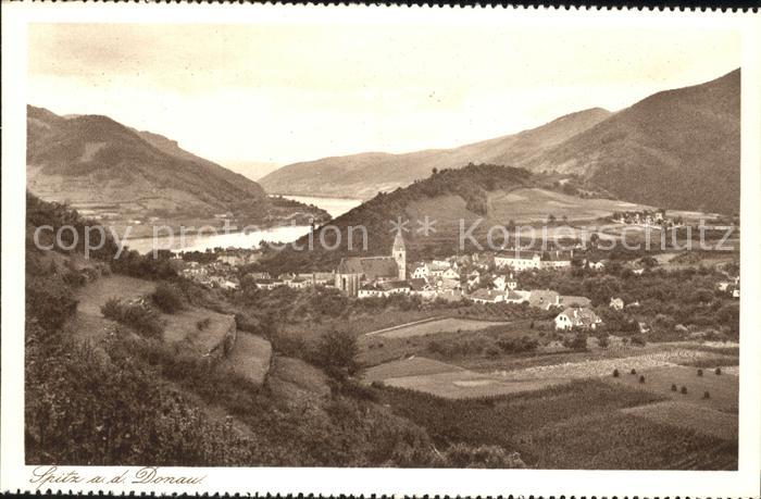 Spitz Donau Ortsansicht