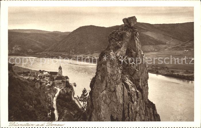 Duernstein Wachau Ortsansicht