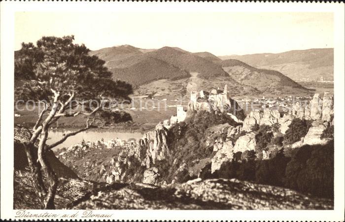 Duernstein Wachau Kuenringerburg