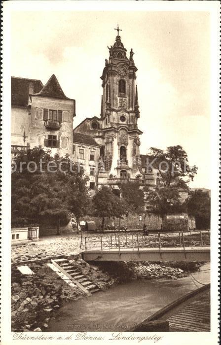 Duernstein Wachau Landunsgsteg
