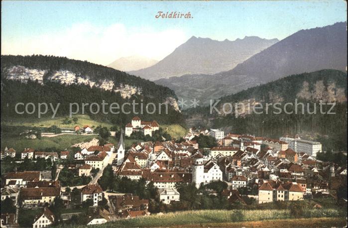 Feldkirch Vorarlberg Ortsansicht
