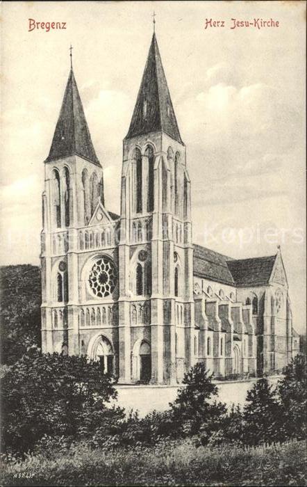 Bregenz Vorarlberg Herz Jesu Kirche
