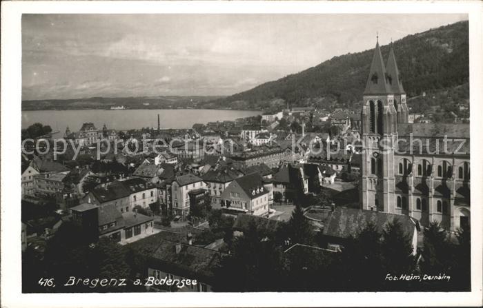 Bregenz Vorarlberg Ortsansicht