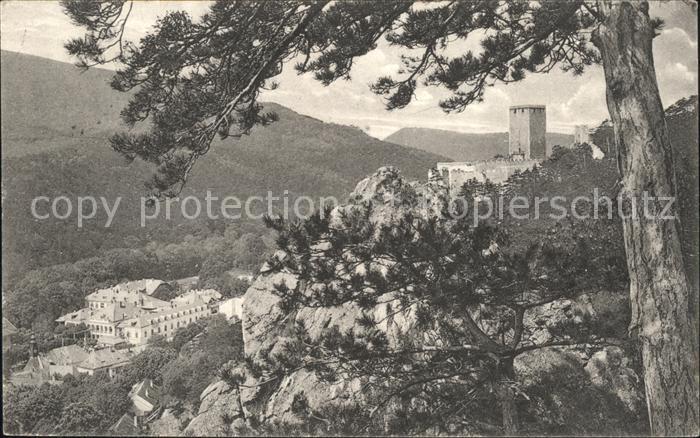 Baden Wien Helenental Ruine Rauhenstein
