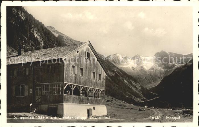 Mayrhofen Zillertal Stillupperhaus Gletscher Stillupp