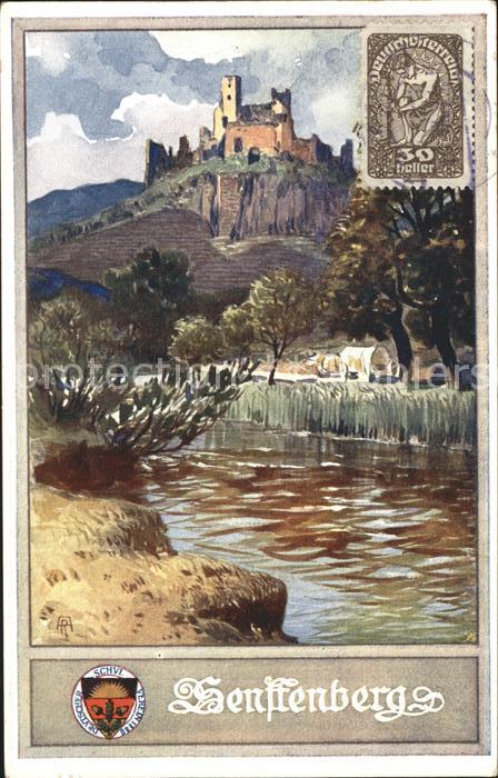 Senftenberg Niederoesterreich Burg Kuenstlerkarte