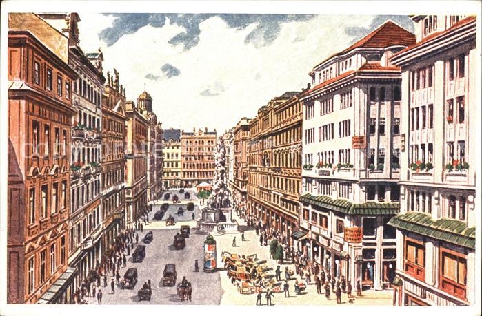 WIEN AT Graben Pferdekutschen