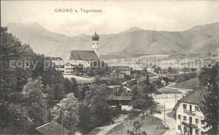 Gmund Tegernsee Ortsansicht