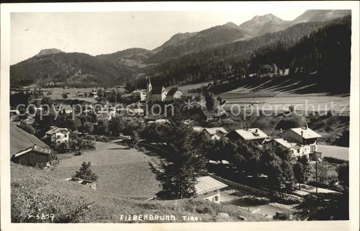 Fieberbrunn Tirol Ortsansicht