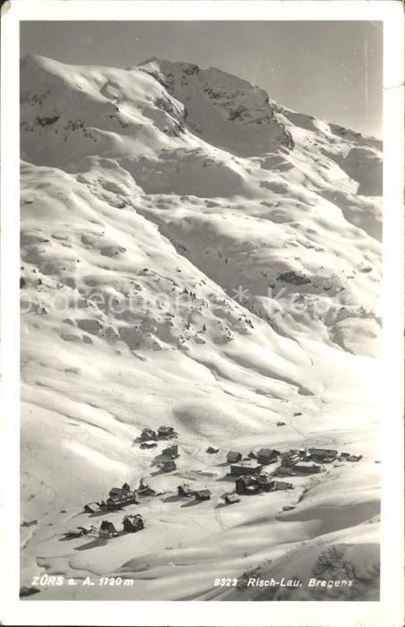 Zuers Arlberg Ortsansicht