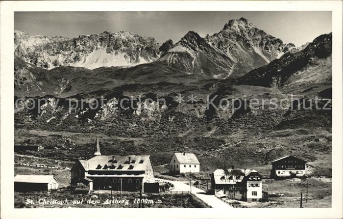 St Christoph Arlberg Ortsansicht