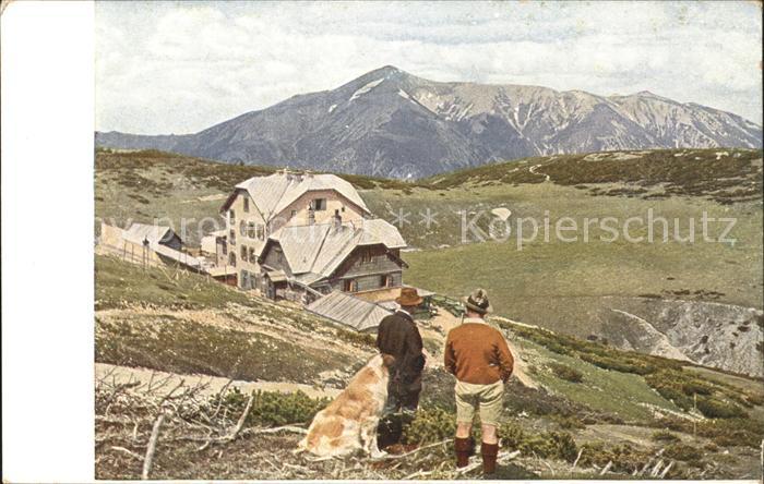 Rax Schutzhaus Schneeberg Hund