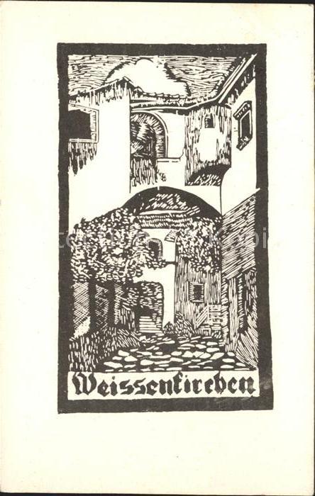 Weissenkirchen Wachau Bundeserziehungnsanstalt Traiskirchen Originalholzschnitte