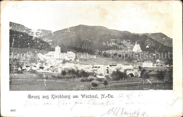 Kirchberg Wechsel Ortsansicht