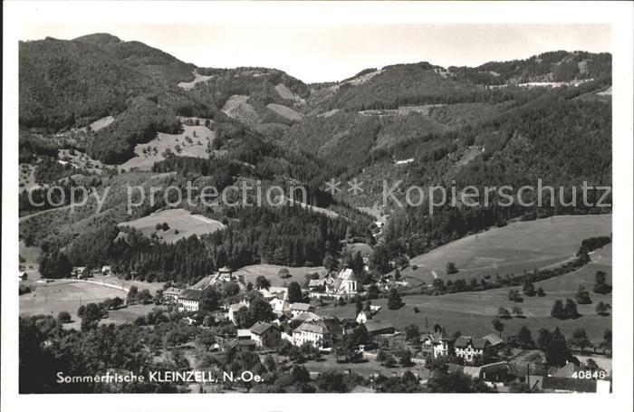 Kleinzell Hainfeld Ortsansicht