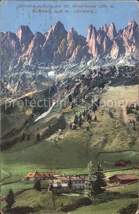 Mittelberg Vorarlberg Mandelwand Hochkoenig