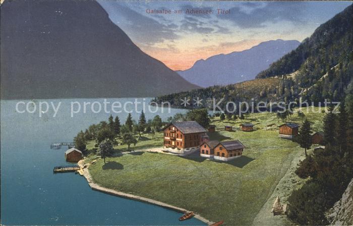 Achensee Gaisalpe