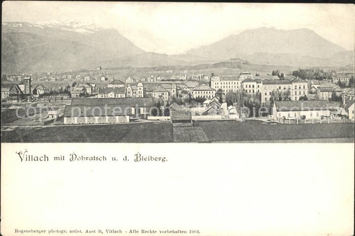 Villach Kaernten Dobratsch Bleiberg