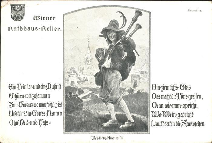 WIEN AT Rathauskeller Der liebe Augustin