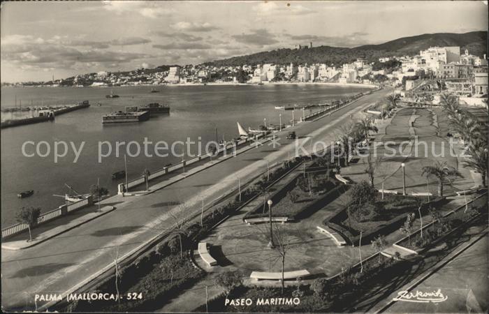 Palma de Mallorca Paseo Maritimo