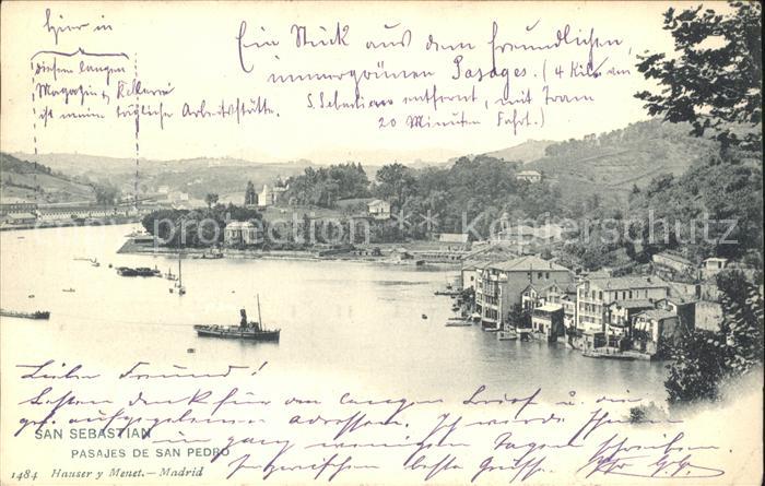 San Sebastian  Pais Vasco ES Pasajes de San Pedro