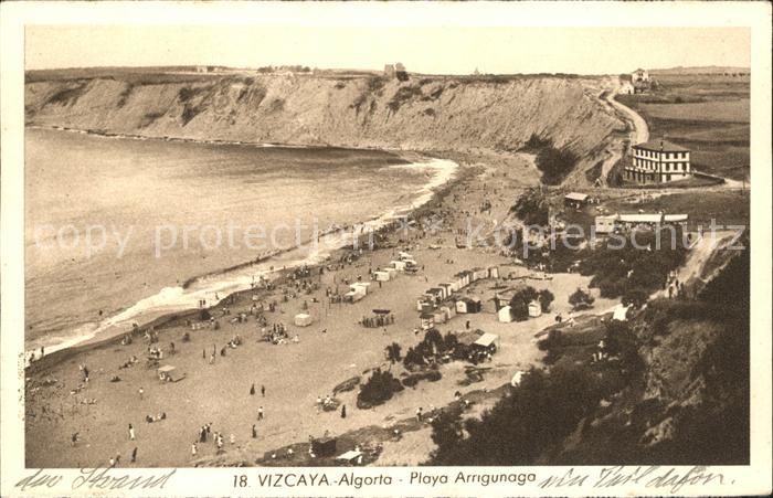 Algorta Vizcaya Playa Arrigunaga