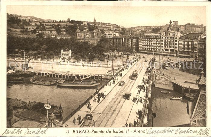 Bilbao Espana Puente de Isabel II Arenal