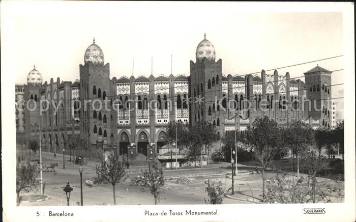 Barcelona Cataluna Plaza de Toros Monumental