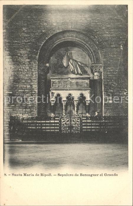 Santa Maria Ripoll Spanien Sepulero de Berengner el Grande