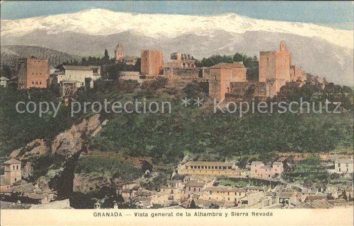 Granada Andalucia La Alhambra y Sierra Nevada