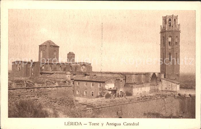 Lerida Torre y Antigua Catedral